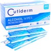 Cutiderm Pre-Injection Alcohol Wipes/Swabs Box of 500 Sachets