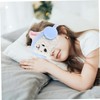 Baluue Cute Cartoon Sleeping Eye Mask for Women Breathable Blindfold