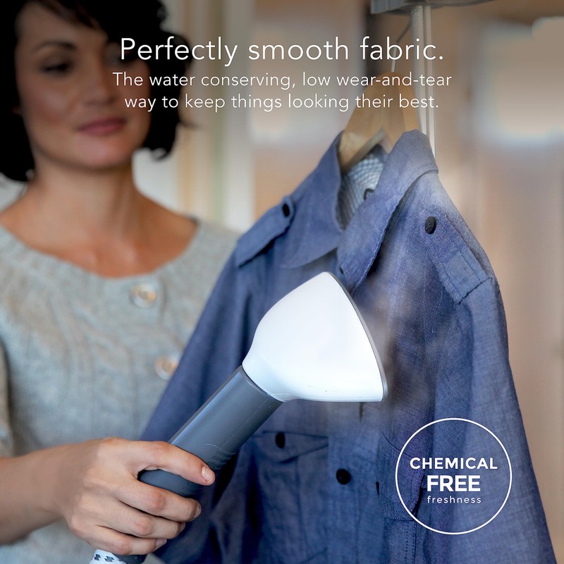 Steamfast SF-407 Canister Fabric Steamer, With Telescopic Pole and Fabric