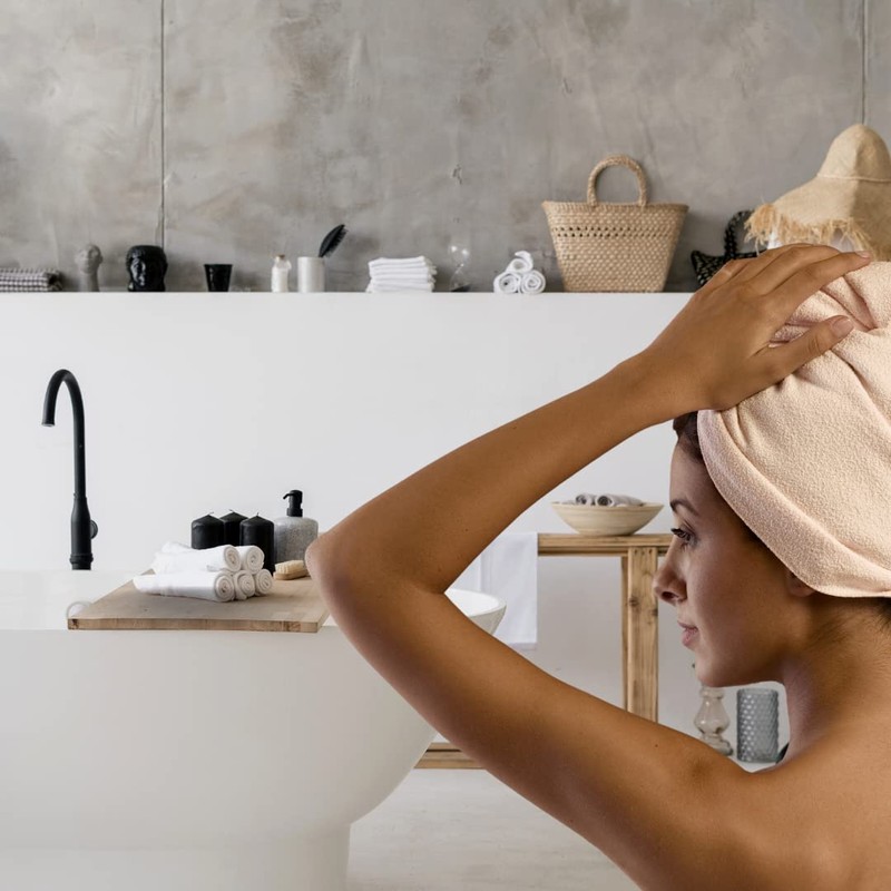 PROTECHT DRYPLUS Microfibre Hair Towel -White