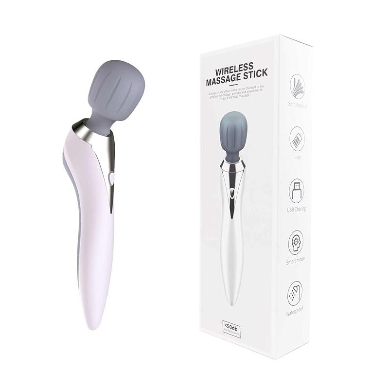 OFAK Wireless Electric Handheld Mini Massager - Portable Waterproof Back