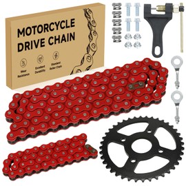 CILOYU 40/41/420 Sprocket 40T Mini Bike Chain 42 and 90 Links for Coleman BT200X CT200U CT200U-EX Baja TrailMaster Warrior Heat MB200 MB165 Predator 212cc 196cc 6.5hp 5.5hp Powersport Mini Bike Parts
