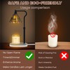 Candle Warmer Lamp,2H/4H/8H Timer,4-Level Dimming,Height Adjustable,Candle Warmer Melter with 2