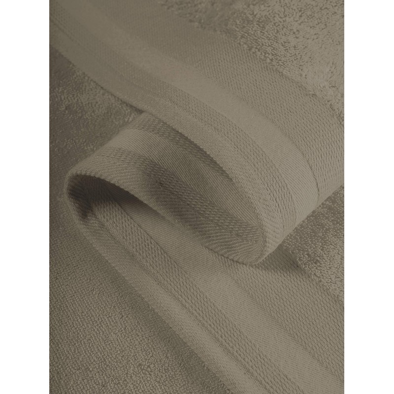 De Witte Lietaer Contessa Luxe Cotton Wash Cloth, Taupe, 16