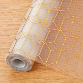 Cooyes Shelf and Drawer Liners for Kitchen Cabinets, Non Adhesive Cabinet Liner, EVA Waterproof Durable Non-Slip Drawer Mats for Shelves, Fridge, Storage, Kitchen Cupboards – Modern Pattern