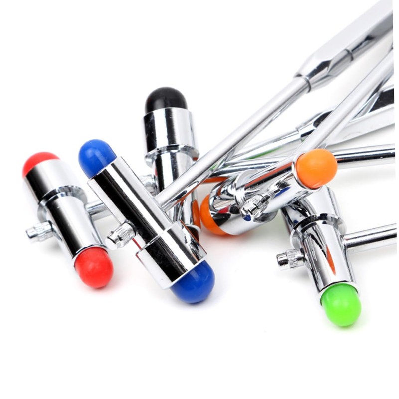 IWOWHERO Multifunctional T Shaped Reflex Hammer with and Brush Diagnosis