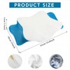 HunnmingRe Cervical Pillow Case Cover Comfortable and Breathable Memory Foam