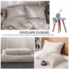 Simple&Opulence 100% Linen Duvet Cover Set 3pcs Basic Style Natural