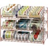 Simple Houseware Stackable Can Organizer Rack for Pantry/Cabinet – 11.5"