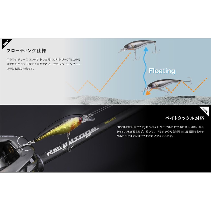 JACKALL Soul Shad 58SSR F Lime Back Chart