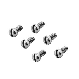 0.9mm Back Cover Case Screws Replacement for Longines L4 La Grande Classique De Watch Screw 6PCS (Silver)