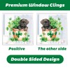 St Patricks Day Window Clings: 9 Sheets Saint Patrick's Day