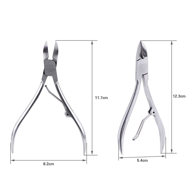 Toenail Clipper, Professional Stainless Steel Nail Clipper Ingrown Toenail Tool