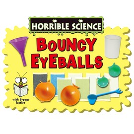Galt Bouncy Eyeballs - Horrible Science Kit - Educational Science Kits, Learn Jazzy Juggling and How Balls Bounce - Kids Science Kits and Bouncy Balls Science Set For Girls and Boys Ages 6 Years Plus