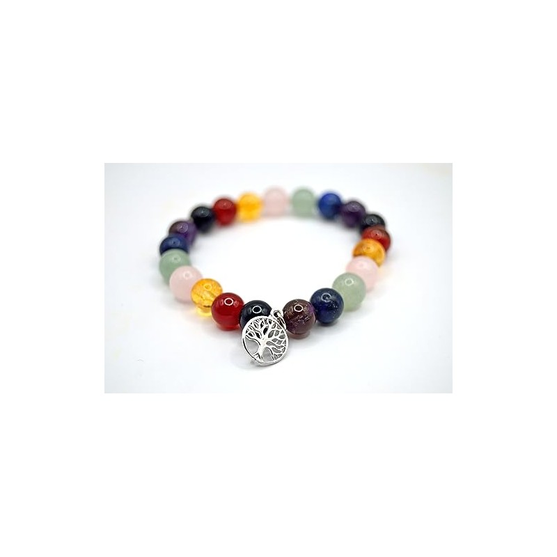 Tree of Life 7 Chakra Bracelet