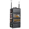 Vokelater Suitcase Organizer - Travel Luggage Hanging Shelves Packing Cube