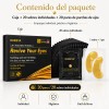 Mascarillas Ojos Oro 24k Hidratantes Ojeras 20 Pares