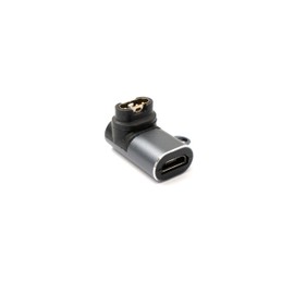System-S USB 2.0 Adapter Micro B Female to Male for Garmin Smartwatch Angle