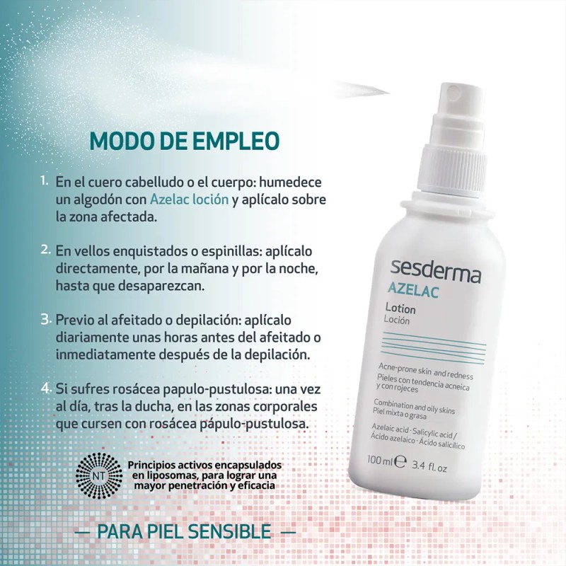 Loción Azelac 100ml Sesderma