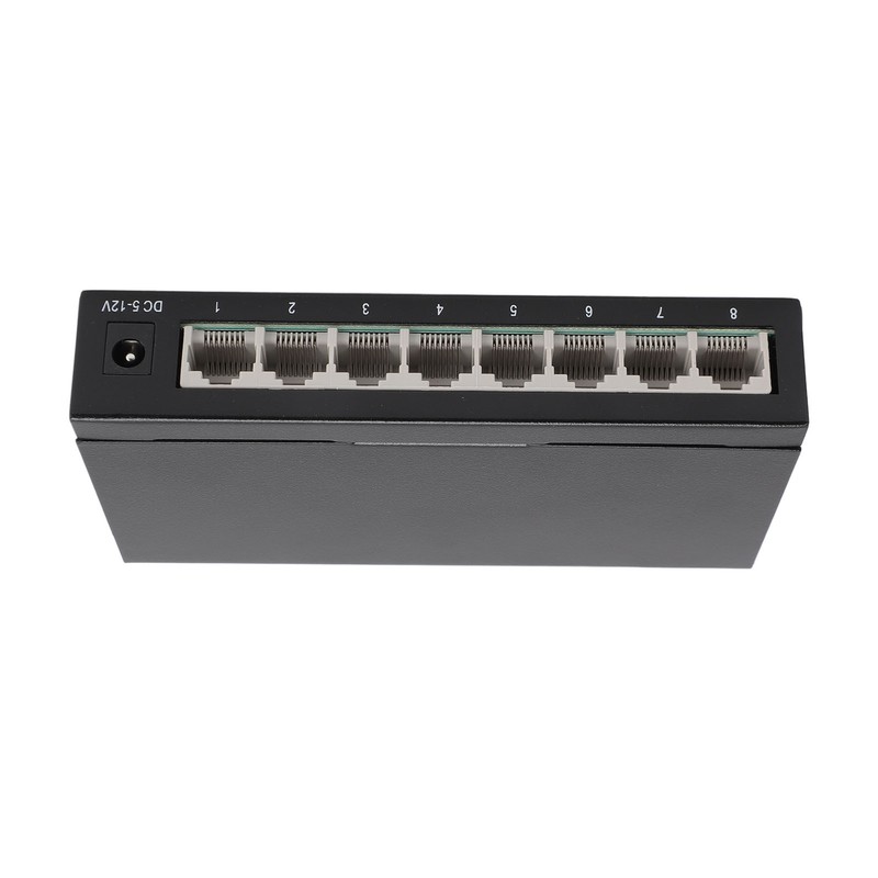 8 Port 10 100Mbps Fast Ethernet Switch Desktop Ethernet Splitter