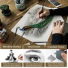 Drawing Sketching Pencil Set, 24 Piece Pro Artist Sketch Kit