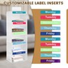 Weekly Clothes Organizer for Kids - 5 Shelf Hanging Closet