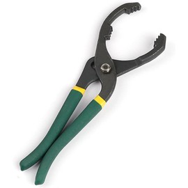 ACTIUSIS Oil Filter Pliers, 24 cm Adjustable Oil Filter Wrench, Oil Filter Removal Tool for Cars, Motorcycles, From Diameter 40 mm to Diameter 150 mm