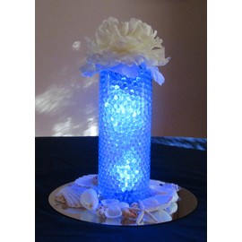 Celebrate Your Special Day with Your Centerpieces Accented with These Beautiful Cosmo Beads Brand Water Gelly Balls (Blue, 16 Ounce)