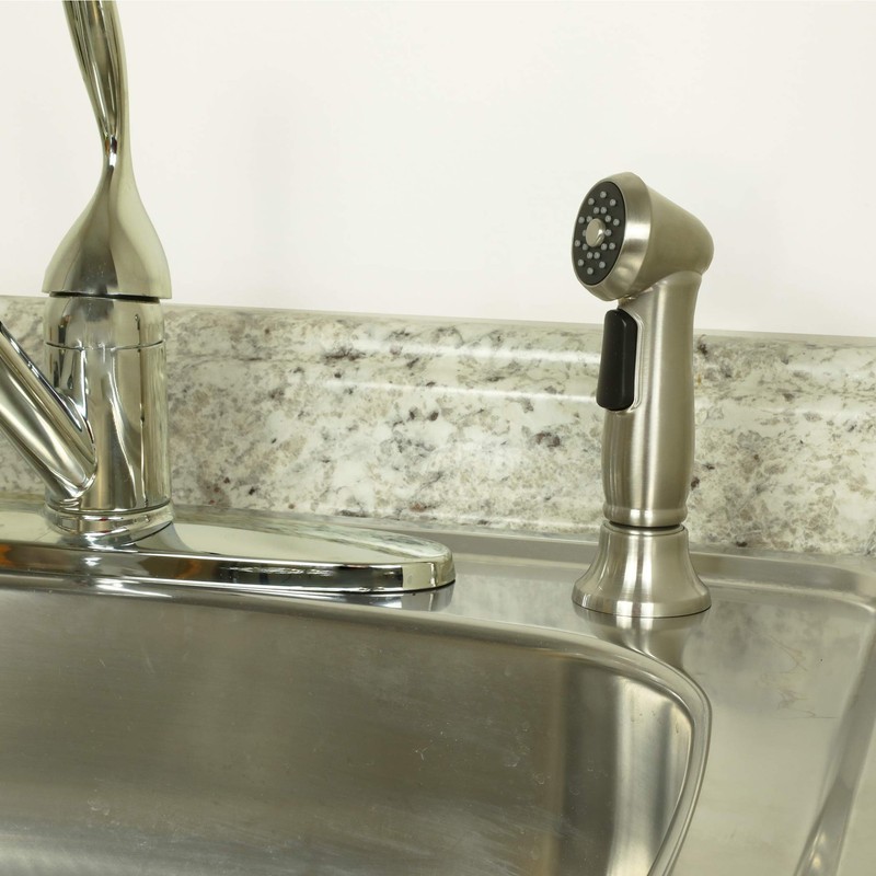 Danco 10337 Universal Premium Kitchen Sink Side Spray, Brushed Nickel