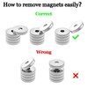 Wukong Small Magnets 20pcs Mini Strong 15x3mm for Magnetic Plate,