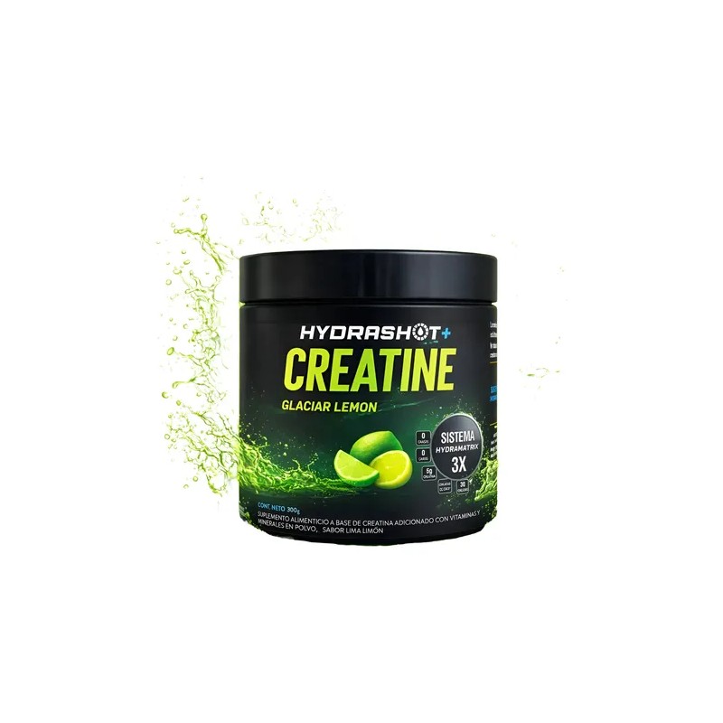 Creatina Monohidratada 300g Polvo Hydrashot