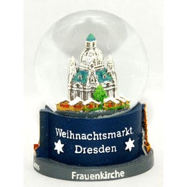 30017 Souvenir Snow Globe Germany Christmas Market Dresden