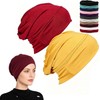 Soft Stretch Turban Cap for Women, Lightweight & Breathable Head