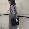 Highawk Panda Plush Outing Bag, Cross-body Mini Pouch, Pochette, Lightweight,