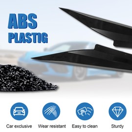 Side Skirts Compatible with Chevy Corvette C8 Z51 2024 20223 2022 2021 2020 Left Right Side Skirt Rocker Panel Kit(Glossy Black)