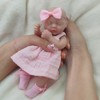 Mire & Mire Reborn Baby Dolls 7 Inch Girl Silicone