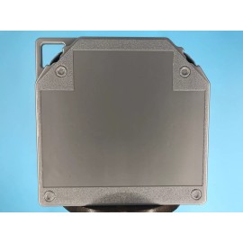 Burlington Recording 1/4" x 10.5" Gray Plastic TapeCare Case With Handle