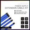 ASTRAL COOLER PSU Cable Extension Kit,Easy Management Power Supply Sleeved