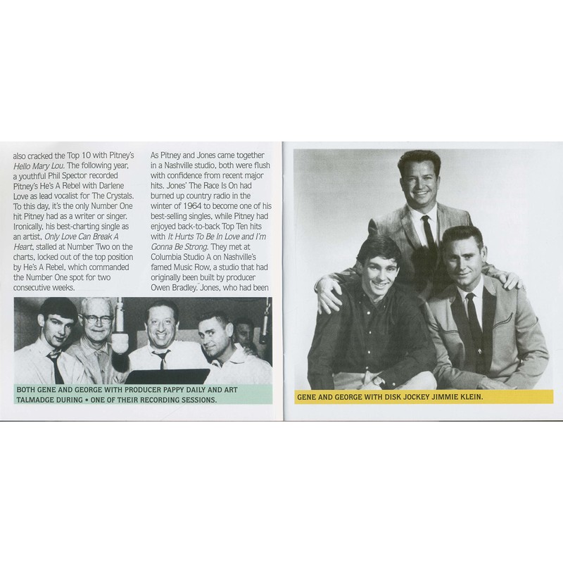 Gene Pitney& George Jones (CD)