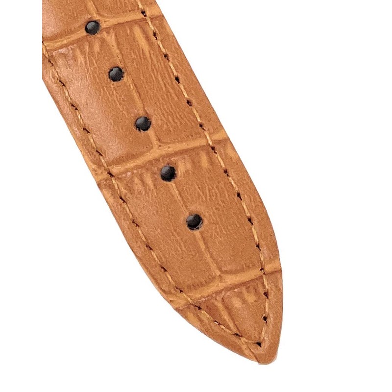 Bandini 20mm Womens Italian Leather Watch Band Strap - Tan
