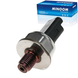 MINOOM 55PP02-02 Fuel Rail Pressure Sensor Replacement for Ford Foucus Mondeo Galaxy Vovlo C30 C70 S40 S80 V40 V50 Peugeot 206 307 308 406 407 Part No.#55PP02-03丨9658227880
