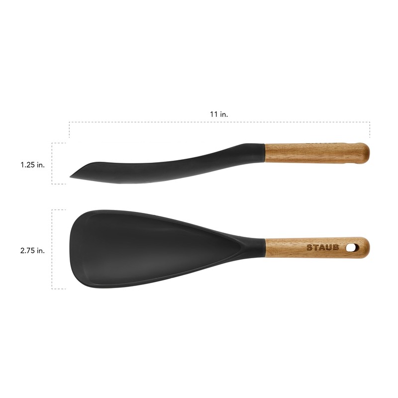 STAUB Multifunction Spatula Spoon, Great for Both Cooking and Serving