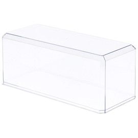 Pioneer Plastics 355C Clear Acrylic Display Case for 1:18 Scale Cars, 13" W x 5.5" D x 5" H (Mailer Box)