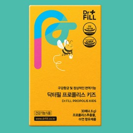 Partner_Reference Dr. Phil Propolis Kids Film Zinc Children's Immunity Banana Flavor 4.6g 90 sheets / 닥터필 프로폴리스 키즈 필름 아연 어린이 면역력 바나나맛 4.6g 90매