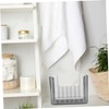 Hohopeti Transparent Bathroom Shelf Organizer Makeup Display Tray for Narrow