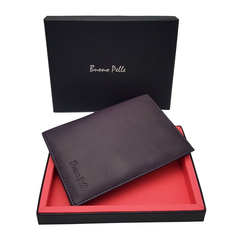 New RFID Blocking 100% Real Leather Passport Travel Wallet Cover