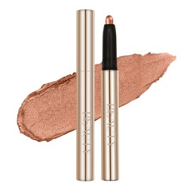 Beauty Searcher Eyeshadow Stick Matt Shimmer Eyeshadow Pencil Crayon Waterproof Pigmented Creamy Eyeshadow Pencil Eye Lightener Highlighting Pen Eye Makeup (#09 Flame Shimmer)