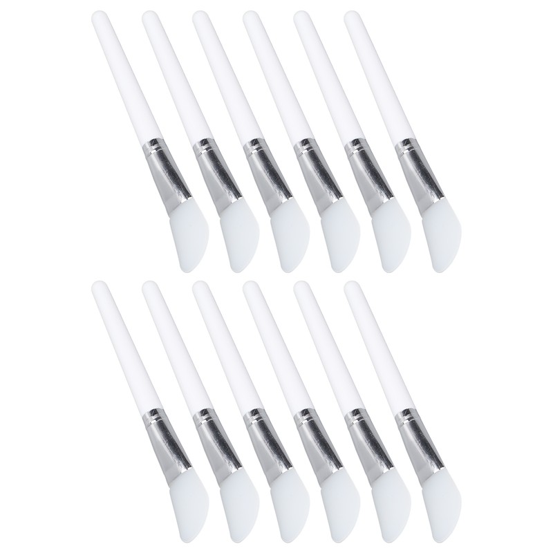 12pcs Face Mask Brush Silicone Facial Mud Mask Applicator DIY