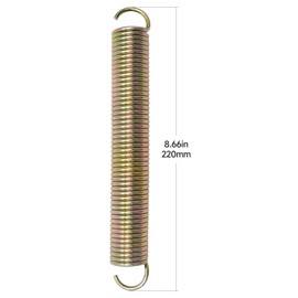 Numano (2-Pack for 732-04927 732-05549 Lawn Tractor axial Extension Spring Compatible with MTD Craftsman Troy-Bilt RZT L46 L50 L54 LGT1050 LTX1050KW