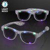 FlashingBlinkyLights Multicolor Cool Shades Light Up LED Party Sunglasses